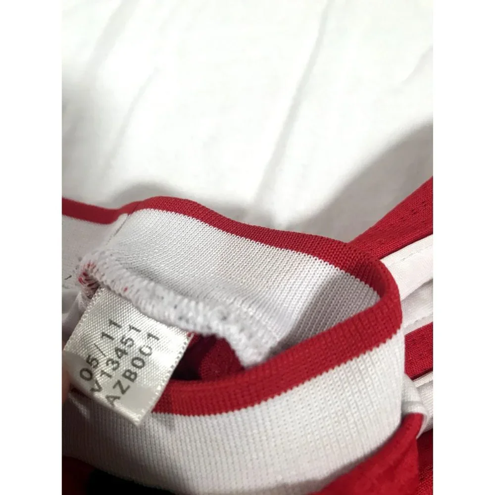 Adidas Climacool AC Milan Jersey Youth sz Medium Red - Picture 7 of 9